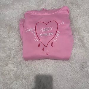 pink HARRY STYLES hoodie